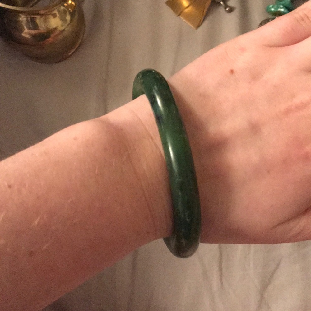 Jade Bangle - image 2